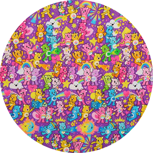 Scrub Hat (Care Bears Purple)