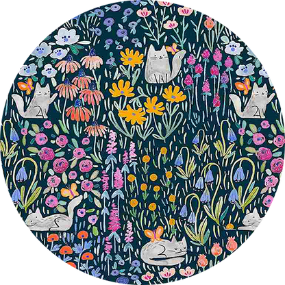 Scrub Hat (Kitty Garden)